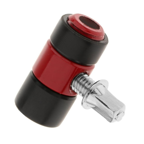 Accesorios de contrapeso extraíbles Fácil de instalar Cojinete de bricolaje Cabezal de martillo duradero para de pie de tambor Instrumento de Rojo Hugo Contrapeso de tambor