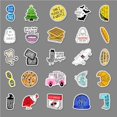 thumbnail image 2 of 100 Pcs Vines Stickers Waterproof PVC Graffiti Sticker DIY Laptop Suitcase Guitar Fridge Bicycle, 2 of 9