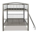 thumbnail image 6 of Powell Kalmia Heavy Metal Kid's Full over Full Convertible Bunk Bed with Built-In Ladder, Pewter, 6 of 21