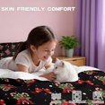 thumbnail image 6 of Yspwyqan Christmas Full Size Bedding Set, Cane Candy Soft Breathable Bed in a Bag Comforter with 2 Pillow Shams for Holiday Bedroom Guest Room Decor, 6 of 7