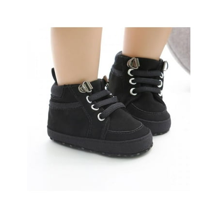

Topumt Baby Boy Girl Anti-Slip Walking Shoes Soft Soled First Walkers 0-18Months