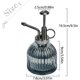 thumbnail image 2 of Retro Watering Sprayer, 200ML Glass Watering Can for Plants, Glass Watering Can,Gray, 2 of 4