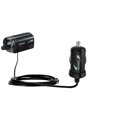 thumbnail image 1 of Gomadic Intelligent Compact Car / Auto DC Charger suitable for the Panasonic HDC-SD90 Camcorder - 2A / 10W power at half the size. Uses Gomadic TipExc, 1 of 4