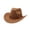 Khaki, variant on Vintage Western Cowboy Hat for Men Women Wide Brim Cowgirl Fedora Hats Cowboy Hat Cowboy Hat Western Hat Jazz British Hat Beach Cowgirls Cattleman Cowboys Hats Khaki