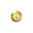 thumbnail image 4 of First Secure by Schlage Single Cylinder Deadbolt in Bright Brass, 4 of 10