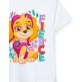 thumbnail image 4 of Pat' Patrouille T-Shirt Blanc à Manches Courtes pour Filles, 4 of 7