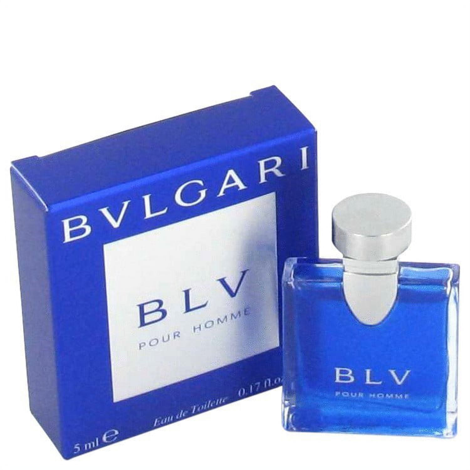 *BLV*Bvlgari Pour Homme Mini Size Cologne EDT Splash 0.17 oz / 5 ml New In  Box