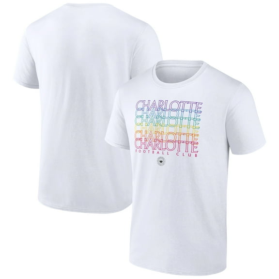 Men's White Charlotte FC City Pride T-Shirt