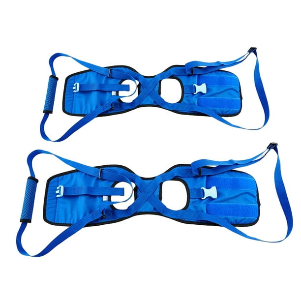 Arnés de soporte para perros Zulema 2 Uds Azul medio