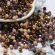 thumbnail image 4 of Glass Beads Faceted Rondelle Purple 4x3mm Hole: 0.4mm about 820pcs/60g, 4 of 4