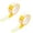 Yellow, variant on ZOURIH 2 Rolls Holographic Tape 5m/196.8in Assorted Colored Tape Decorative Tape Prismatic Glitter Tape Hoops for DIY Arts Crafts Decoration Scrapbooking Gifts Wrapping,Pink