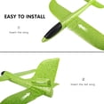 thumbnail image 4 of 4 Pack Airplane Toys, 17.5" Large Throwing Foam Gliders, 2 Flight Mode, Birthday Gifts for Boys and Girls Aged 3 4 5 6 7 8 9 10 11 12+, Outdoor Sport Game Toys, 4 of 7