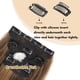 thumbnail image 3 of Extensiones de Cabello Vogacara Clip Natural Suave Liso 55CM Marrón Claro, 3 of 6