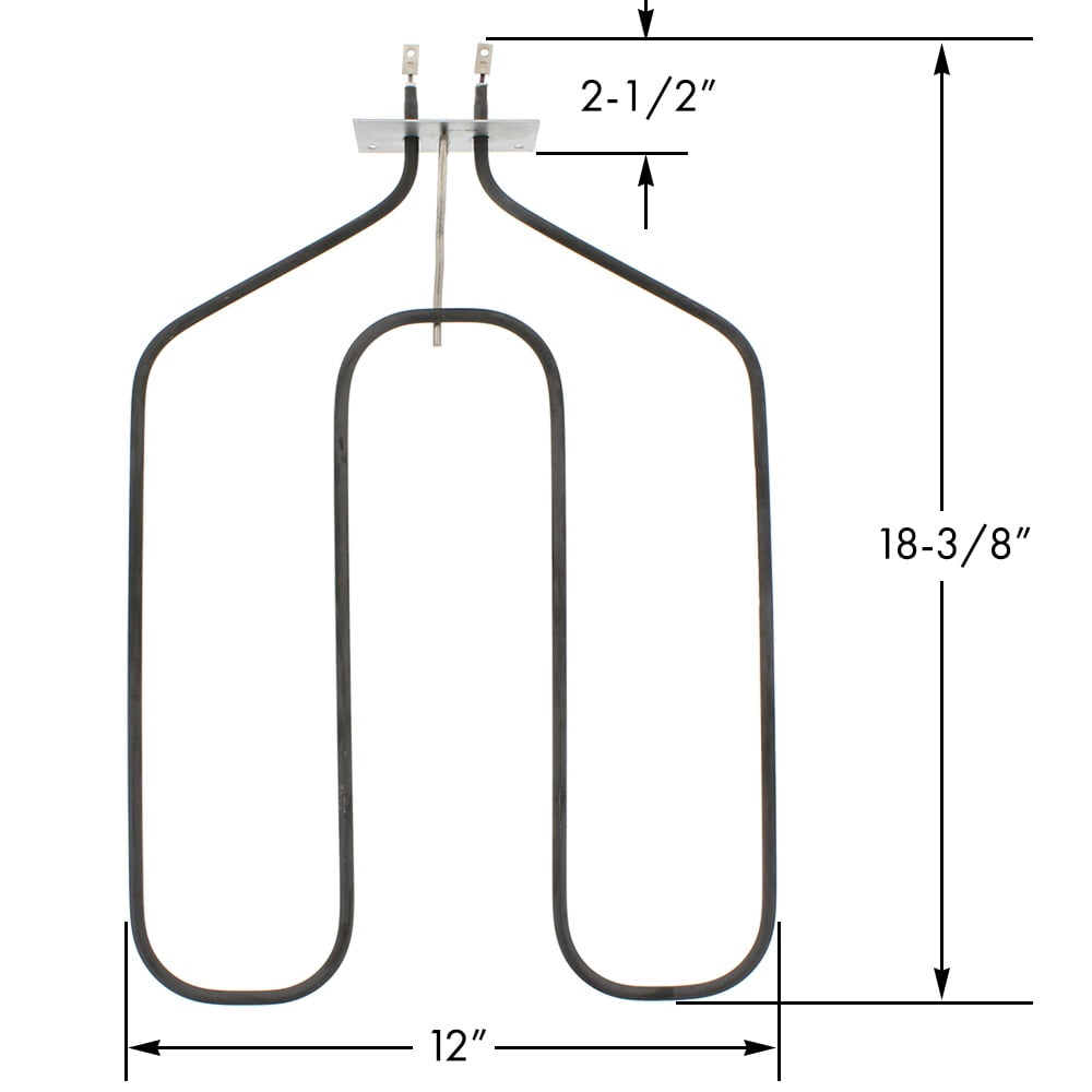 Exact Replacement Parts WB44X134 ELEMENT, BROIL for GE