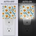 thumbnail image 2 of Daisies LED Square Night Lights - Modern and Energy Efficient Room Lighting for a Peaceful Ambience - Dimmable with Remote Control - for Bedroom or Nursery Décor, 2 of 6