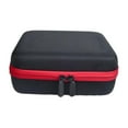 thumbnail image 4 of Bolsa de dados Estuche de dados Bolsillo de malla Portador con capacidad para 70 poliédricos Accesorios Asa portátil Soporte de transporte resistente Rojo, 4 of 8