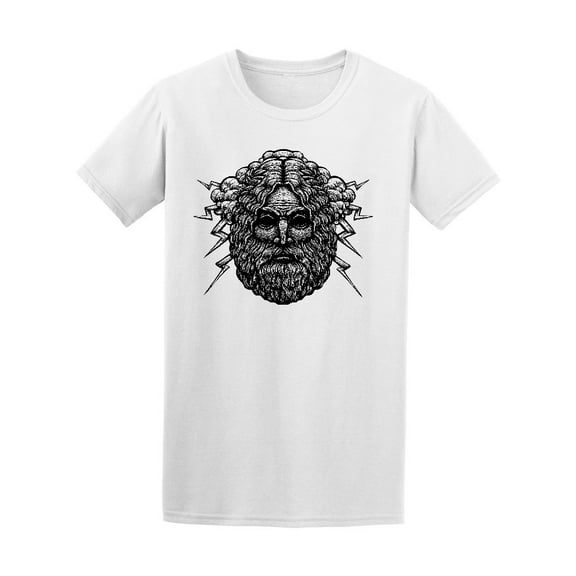 Zeus Greece God Graphic Tee Men's -Image by Shutterstock