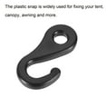 thumbnail image 5 of Unique Bargains 6.5mm Hole Camping Tent Plastic Snaps Hooks Buckles Black 10Pack, 5 of 5