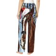 thumbnail image 2 of Bixox Women's Christmas Horse Patterned Pajama Pants Loungewear, 2 of 5