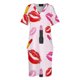 thumbnail image 4 of Lipstick Loose Pocket Dress Women's evening dress dress elegant and pretty women's dresses, 4 of 7