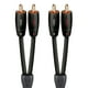 thumbnail image 1 of Cable de audio AudioQuest Tower 5m 2x RCA Cobre Negro, 1 of 2