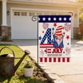 thumbnail image 5 of Cheapark 17.7x11.8in Independence Day Double Sided Garden Flag Patriotic American Flag Banner for Outdoor Yard Porch Patio Home Holiday Decor, 5 of 6