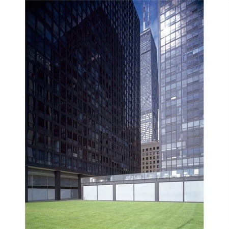860-880 Lake Shore Drive Apartments Designed by Ludwig Mies Van Der Rohe At Lake Shore Drive Chicago Cook County Illinois USA Poster Print - 9 x 27