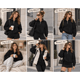 thumbnail image 4 of Womens Sweatshirts Quarter Zip Cropped Pullover Y2k Fleece Fall Fashion Tops Outfits, 4 of 6