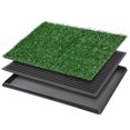thumbnail image 1 of jesticaly Pee Grass For Dogs With Tray Delivers 6090CM Spacious Opportunity For Canine Relief Encourages Good Habits 1 set, 1 of 6