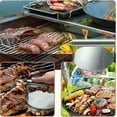 thumbnail image 2 of Prensa de acero inoxidable para hamburguesas, prensa circular para carnes, molde para embutidos, accesorios de cocina., 2 of 5