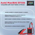 thumbnail image 2 of 2025 Autel MaxiBAS BT506 Car Battery Tester, 6V 12V 100-2000 CCA Car Battery Analyzer, 12V 24V Auto Cranking/Charging System Test, Adaptive Conductance, High-Precision Battery Load Test for All Cars, 2 of 9