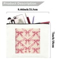 thumbnail image 5 of Pratyus Tote Bag Pink Love Cosmetic Bag Hearts Travel Essentials Ladies Accessories for Mother's Day White, 5 of 6