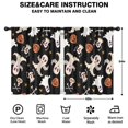 thumbnail image 2 of Blackout Kids Curtains,Retro Halloween Ghost Pattern Childrens Insulated Curtains Set Of 2,Bedroom Essentials,Toddler Room Decor 42"x54", 2 of 5