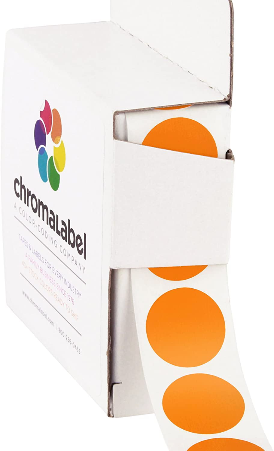 ChromaLabel 19mm (3/4 inch) Permanent ColourCode Dot Labels, 1000
