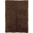 thumbnail image 2 of Linon 3A Flokati Collection Area Rug, Cocoa, 5 x 7, 2 of 3
