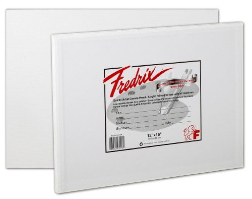 Fredrix 3204 Canvas Panels 3-Pack 5 by 7-Inch 