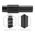 thumbnail image 1 of Cable de freno para bicicleta, conector de cambio de marchas, tapa de carcasa del regulador de línea (1 par, negro) ZefeiWu 8390611235765, 1 of 1