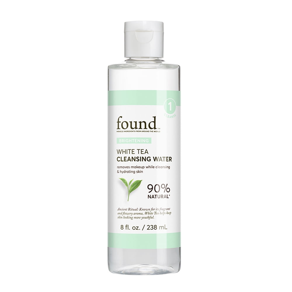 FOUND BRIGHTENING White Tea Cleansing Water, 8 fl oz