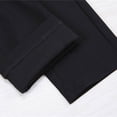 thumbnail image 5 of Siminsem Women's Stretchy Straight Leg Work Pants with Pockets Pull On Dress Slacks High Waisted Tummy Control Business Casual Trousers for Office Travel 1PC,Black,L, 5 of 9