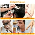 thumbnail image 3 of iMountek Men Electric Hair Clipper Trimmer Rechargeable Beard Shaver Razor Nose Trimmer Set, Gift for Father Dad, 3 of 7