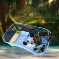 thumbnail image 2 of Translucent Reptile Tortoise Turtle Tank Vivarium Terrarium Rearing Box BLUE, 2 of 8