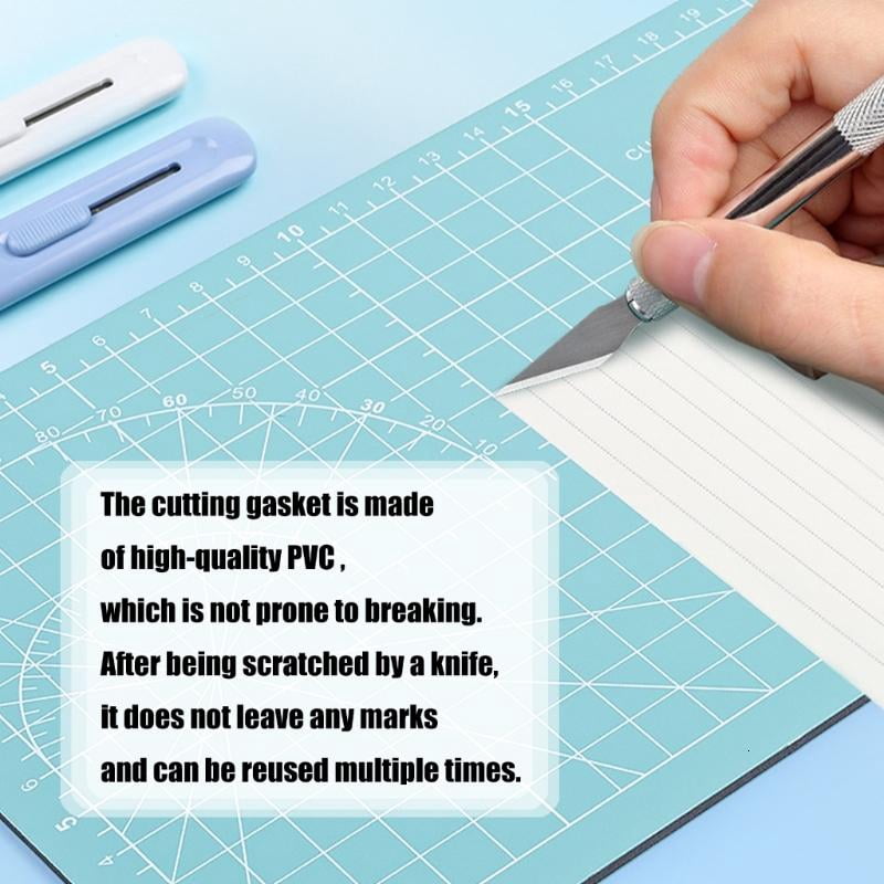 ANXPTIME Crafting Mats Double Side Grids PVC Materials