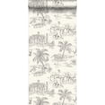 thumbnail image 3 of Origin Javert Cream Safari Wallpaper, 20.5-in by 33-ft, 3 of 5