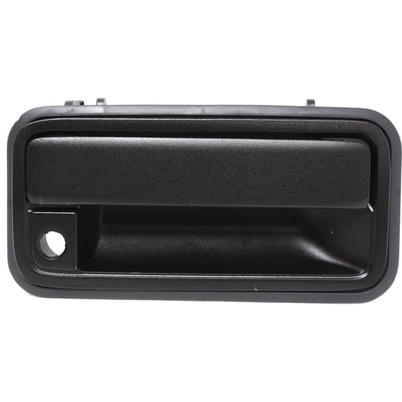 Exterior Door Handle Compatible with 1995-2000 Chevrolet Tahoe Rear - Back Door Textured Black For split type gate