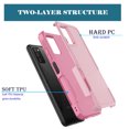 thumbnail image 3 of For Samsung Galaxy A03S A13 A14 A23 A32 A34 A53 A54 5G Case,Njjex 2 in 1 PC Phone Case ,Rubber & Rugged Shockproof Full Body Protection Case Cover-Rose Pink, 3 of 6