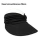 thumbnail image 2 of Sombrero para el sol para mujer, gorra con visera de ala ancha para playa, deportes, golf, senderismo, deportes al aire libre, gorra con parte superior vacía, 2 of 5