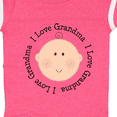 thumbnail image 4 of Inktastic I Love Grandma Baby Shower Boys or Girls Baby Bodysuit, 4 of 5