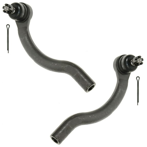 TRQ Front Outer Tie Rod Set Fits Select 2004-2008 Acura TSX 2003-2007 Honda Accord