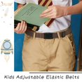 thumbnail image 2 of Cinturón elástico ajustable para niños y niñas sin níquel, 2 of 8