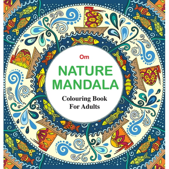 Colouring Book For Adults - Nature Mandala